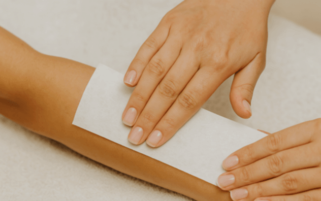 Восковая депиляция рук